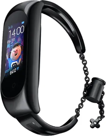 Rrip metalik zëvendësues Hurtel për Xiaomi Mi Band 3/4/5/6, i zi