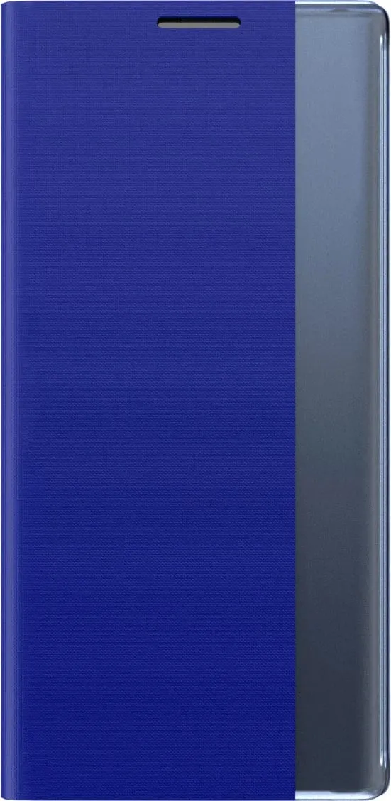 Mbështjellës Hurtel Sleep Case me smart window për iPhone 13 mini, kaltër - 2
