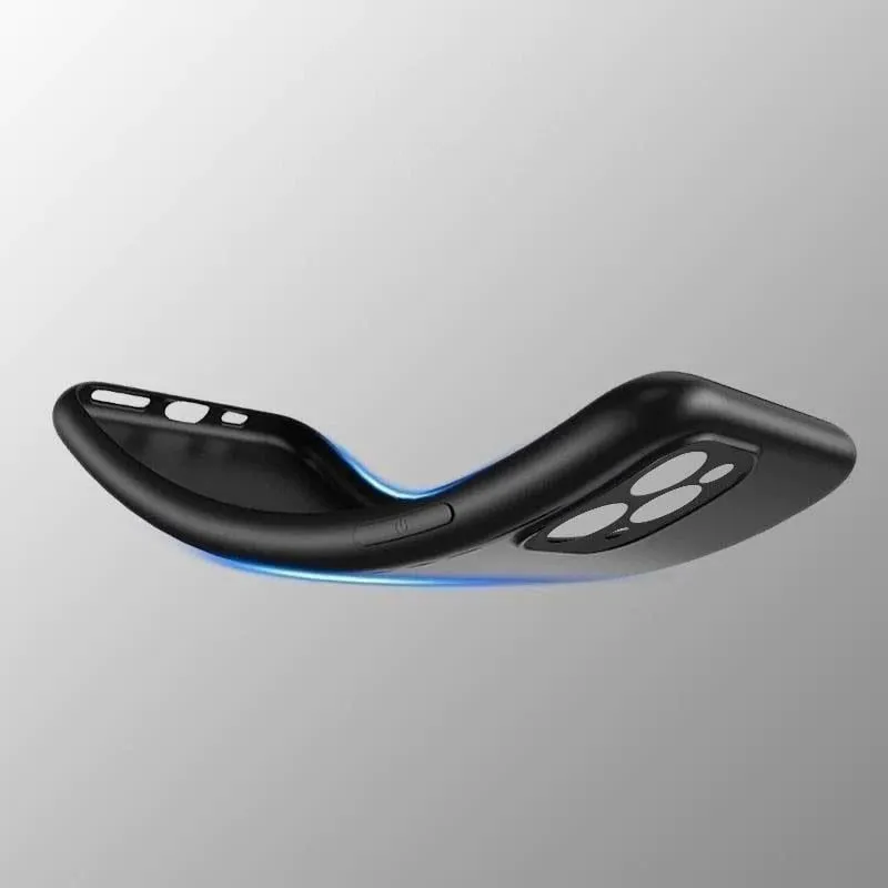 Mbështjellës Hurtel Soft Case për Huawei nova 10 SE, TPU, i zi - 7