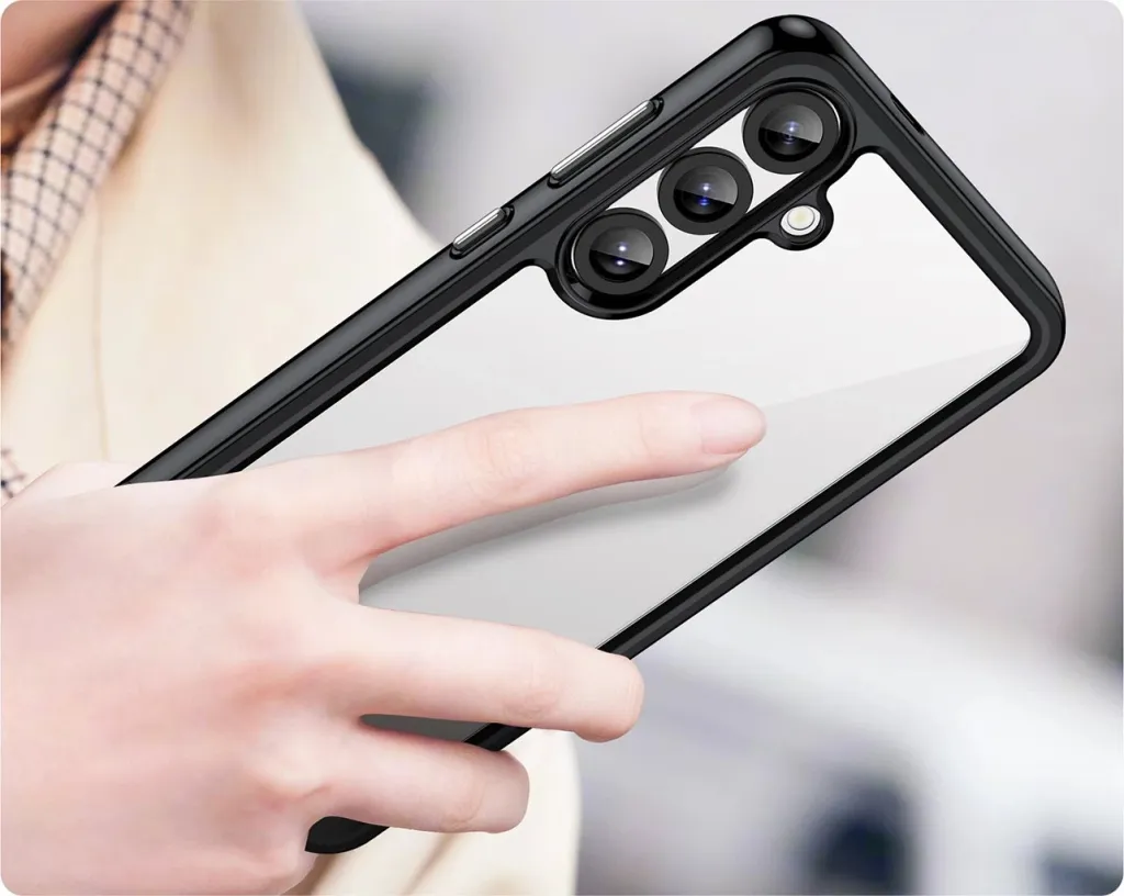Mbështjellës Hurtel Outer Space Case për Samsung Galaxy A36, i zi - 5