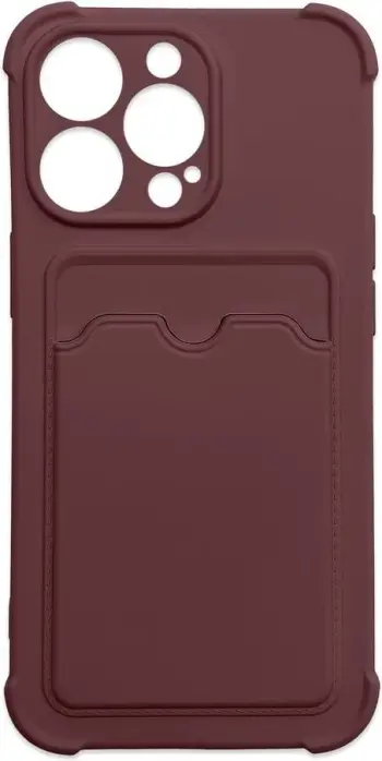 Mbështjellës Hurtel për Xiaomi Redmi Note 10/Note 10S, Card Armor, silikon, rozë