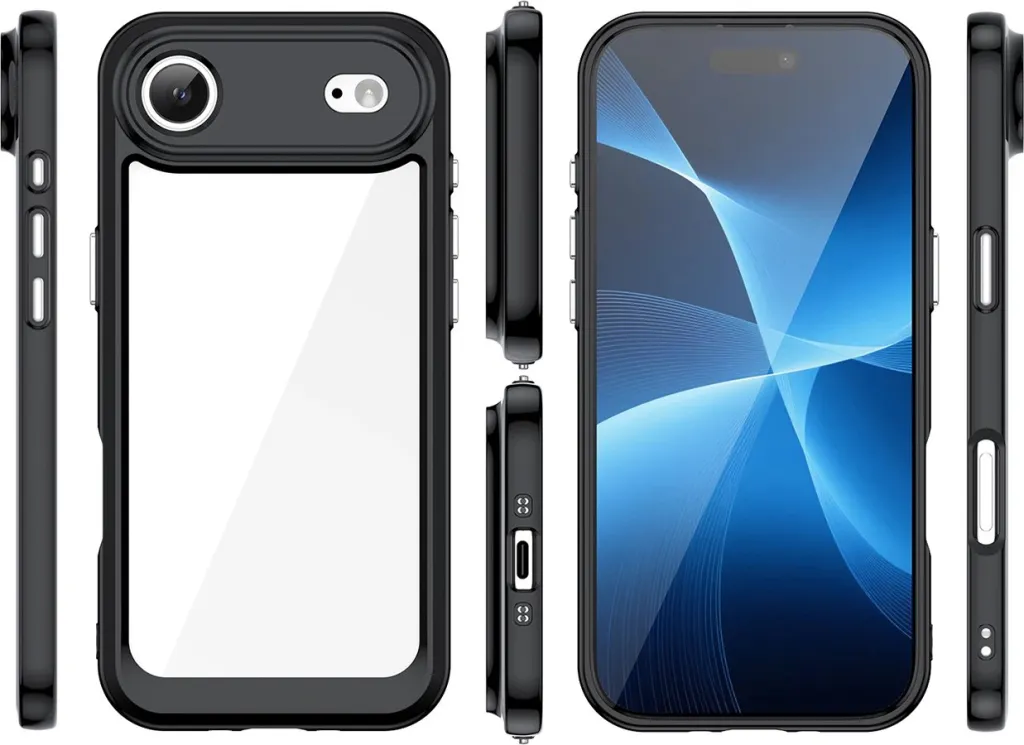 Mbështjellës Hurtel Outer Space për iPhone 17 Air, MagSafe, Transparent - 2