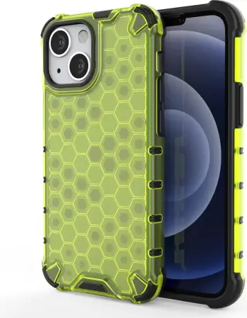 Mbështjellës Hurtel Honeycomb për iPhone 13 mini, Kaltër