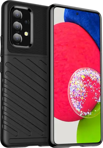Mbështjellës Hurtel Thunder Case për Samsung Galaxy A53 5G, kaltër