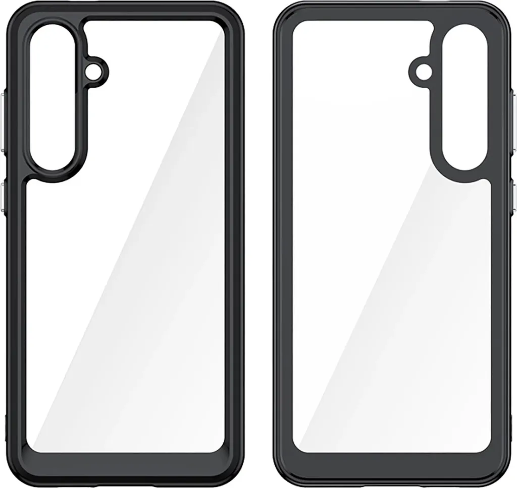 Mbështjellës Hurtel Outer Space Case për Samsung Galaxy S24 FE, TPU/PC, i zi - 2