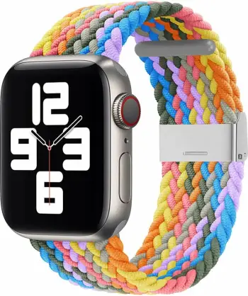 Rrip për Apple Watch Hurtel Fabric, 38 40 41mm, pëlhurë e endur, shumëngjyrësh
