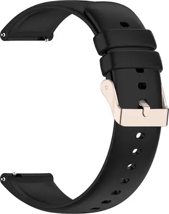 Rrip silikoni për orë Hurtel për Xiaomi Mi Watch / Amazfit GTR 47mm, i zi