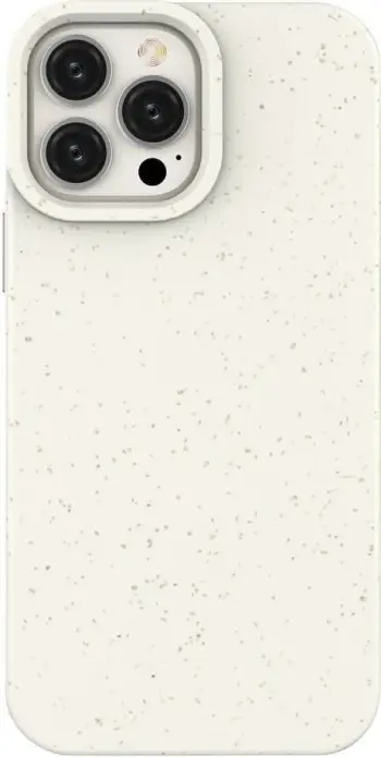 Mbrojtëse telefoni Hurtel Eco Case për iPhone 14 Plus, silikon biodegradues, e bardhë