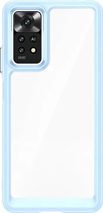 Mbështjellës silikoni Hurtel Outer Space Case për Xiaomi Poco M4 Pro 5G, kaltër