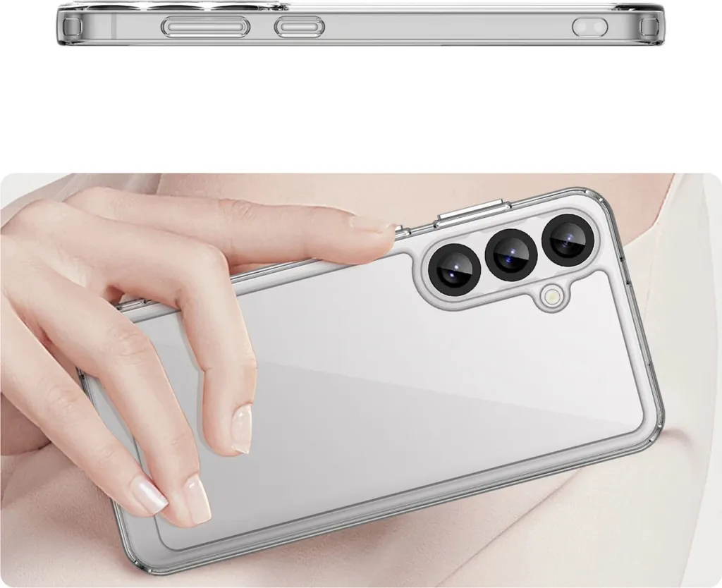 Mbështjellës Hurtel Outer Space Case për Samsung Galaxy A36, Transparent - 3