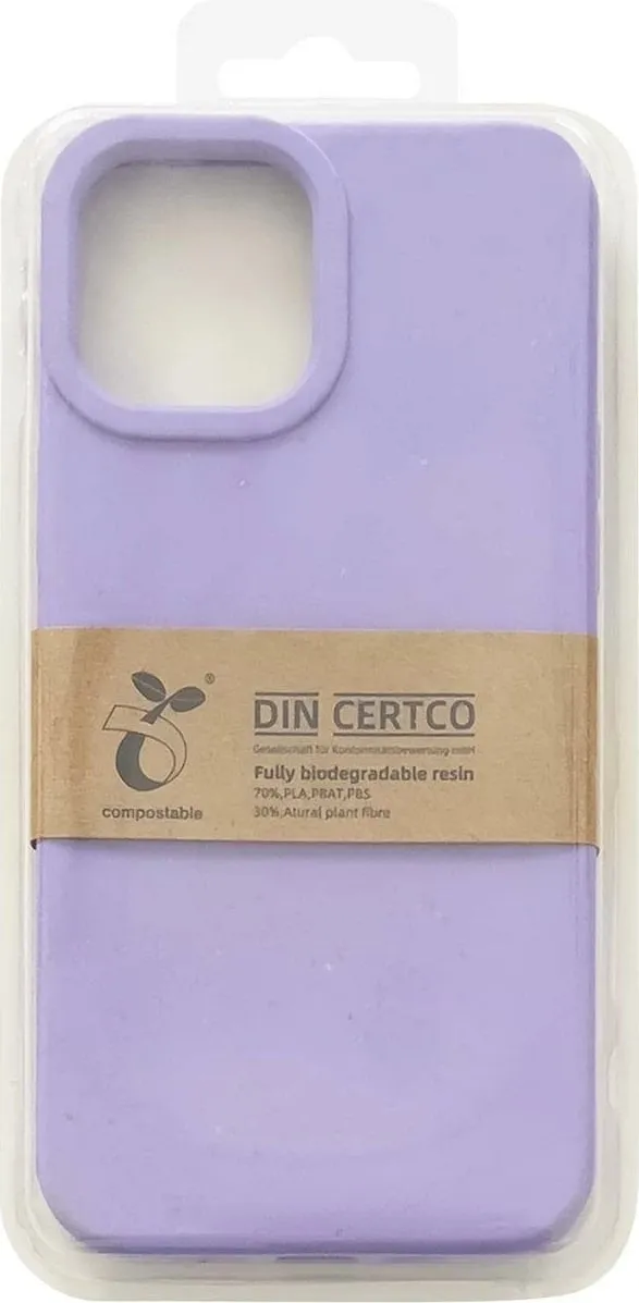 Mbështjellës Hurtel Eco Case për iPhone 14 Plus, silikon i biodegradueshëm, Jeshil mente - 5
