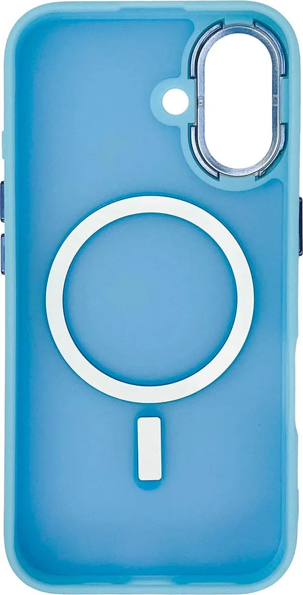 Mbështjellës Hurtel Fashion Case MagSafe për iPhone 16 Plus, TPU, kaltër e çelët - 2
