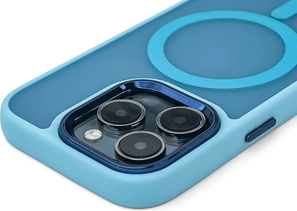 Mbështjellës Hurtel Fashion Case MagSafe për iPhone 16 Plus, TPU, kaltër e çelët - 3