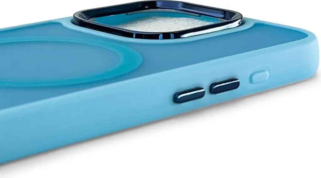 Mbështjellës Hurtel Fashion Case MagSafe për iPhone 16 Plus, TPU, kaltër e çelët - 4