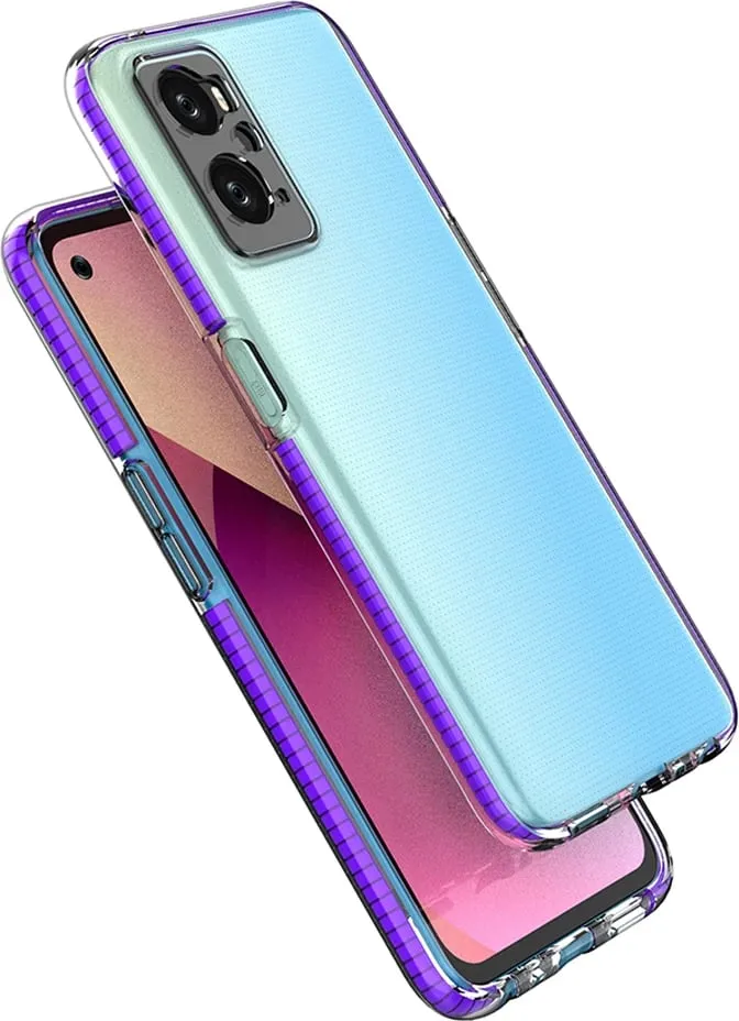 Mbrojtëse telefoni Hurtel Spring Case Realme 9i Oppo A36 A76 A96, silikon, rozë e çelët - 4
