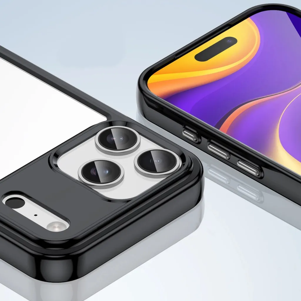 Mbështjellës Hurtel Outer Space për iPhone 17 Pro Max, MagSafe, i zi transparent - 6