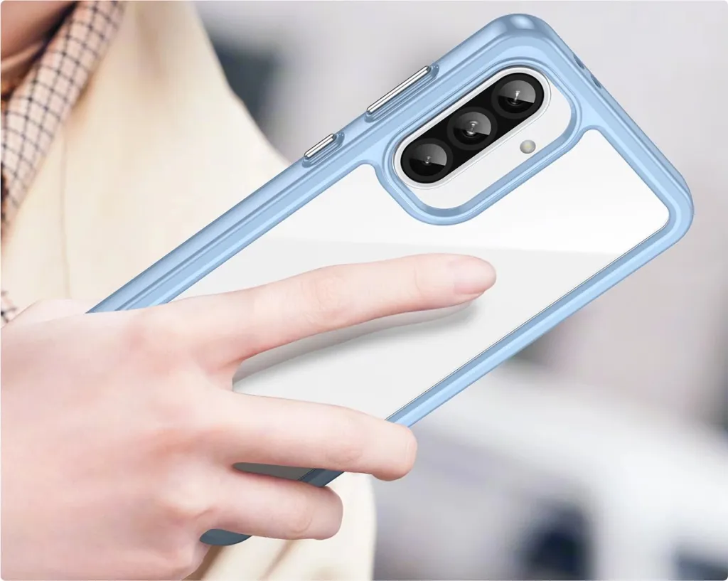 Mbështjellës Hurtel Outer Space Case për Samsung Galaxy A56, TPU/PC, Kaltër - 5