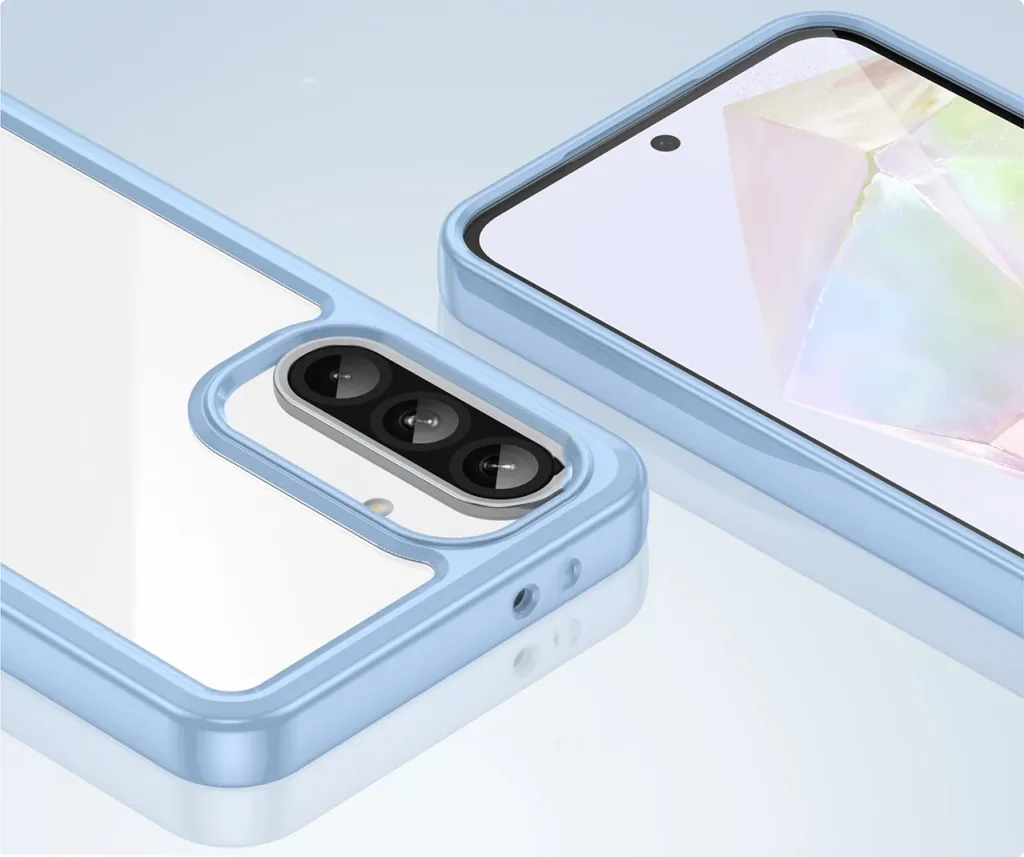 Mbështjellës Hurtel Outer Space Case për Samsung Galaxy A56, TPU/PC, Kaltër - 6