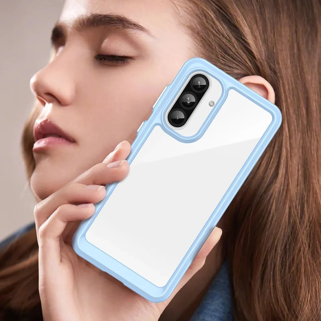 Mbështjellës Hurtel Outer Space Case për Samsung Galaxy A56, TPU/PC, Kaltër - 8