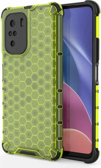 Mbështjellës Hurtel Honeycomb për Xiaomi Redmi K40 Pro+, K40 Pro, K40, Poco F3, Kuq