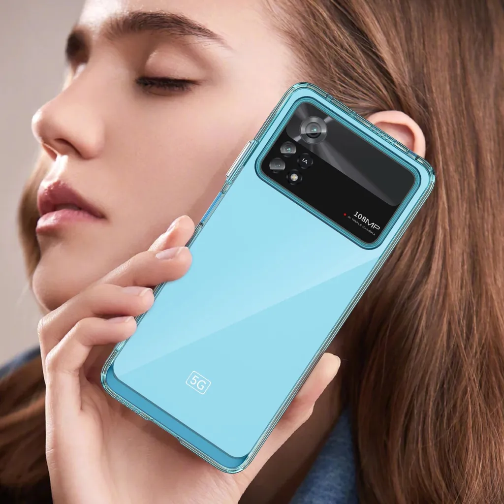 Mbështjellës Hurtel Outer Space Case për Xiaomi Poco X4 Pro 5G, Blu - 12