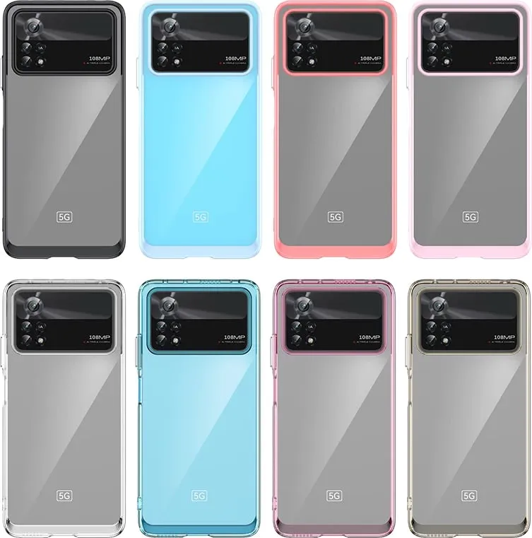 Mbështjellës Hurtel Outer Space Case për Xiaomi Poco X4 Pro 5G, Blu - 6