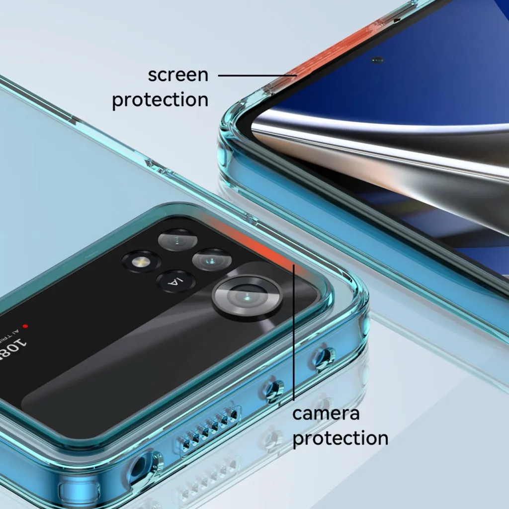 Mbështjellës Hurtel Outer Space Case për Xiaomi Poco X4 Pro 5G, Blu - 10