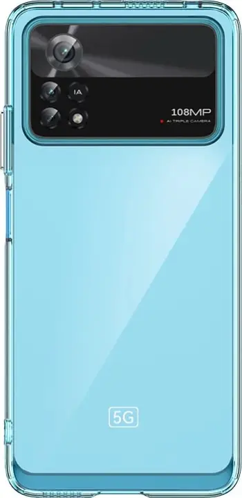 Mbështjellës Hurtel Outer Space Case për Xiaomi Poco X4 Pro 5G, Blu