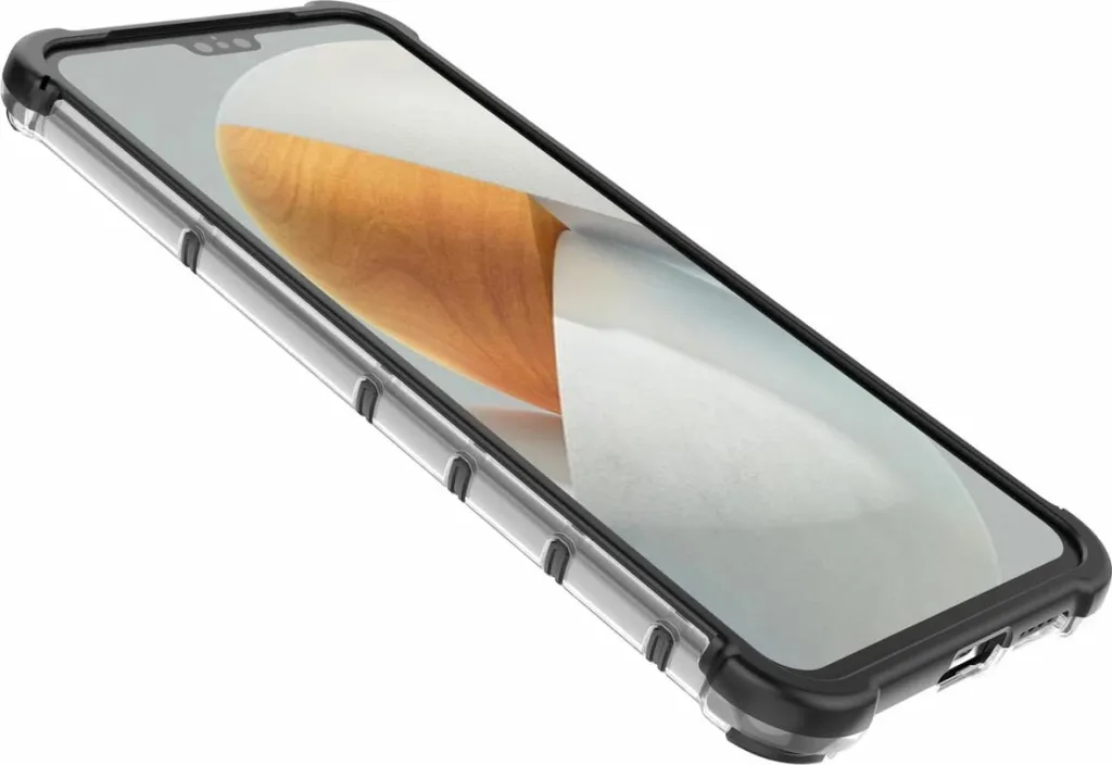 Mbështjellës Hurtel honeycomb për Vivo V23 5G, i zi - 15