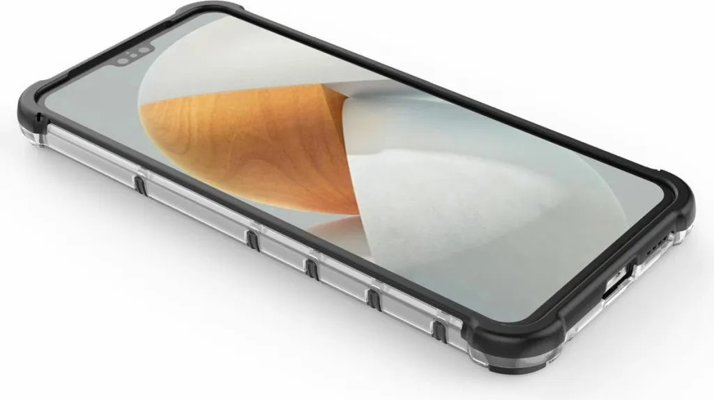 Mbështjellës Hurtel honeycomb për Vivo V23 5G, i zi - 16