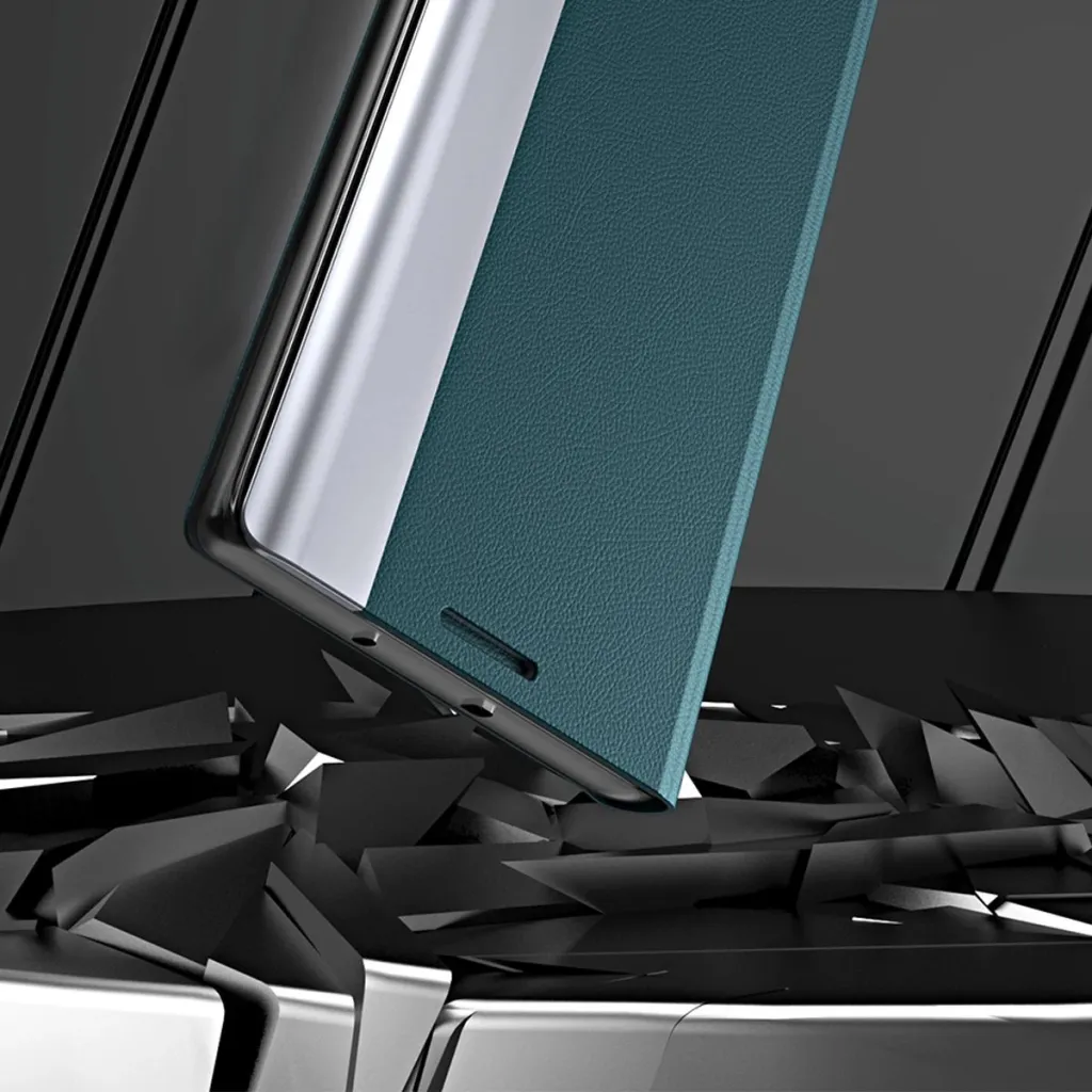 Mbajtëse telefoni Hurtel Sleep Case Pro për Samsung Galaxy S23 Plus, me kapak me qëndrim, e zezë - 8
