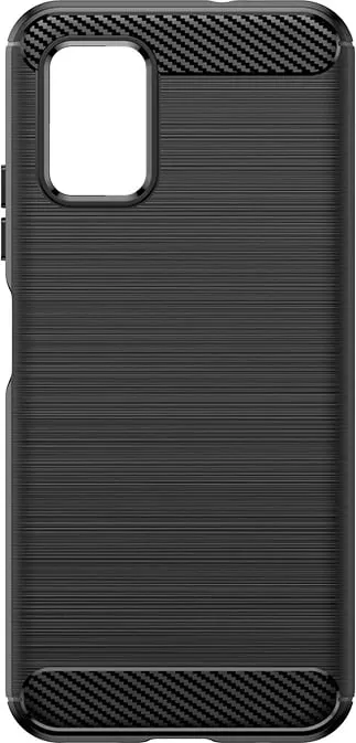 Mbështjellës Hurtel Carbon Case për Nokia C300, silikon, i zi - 3