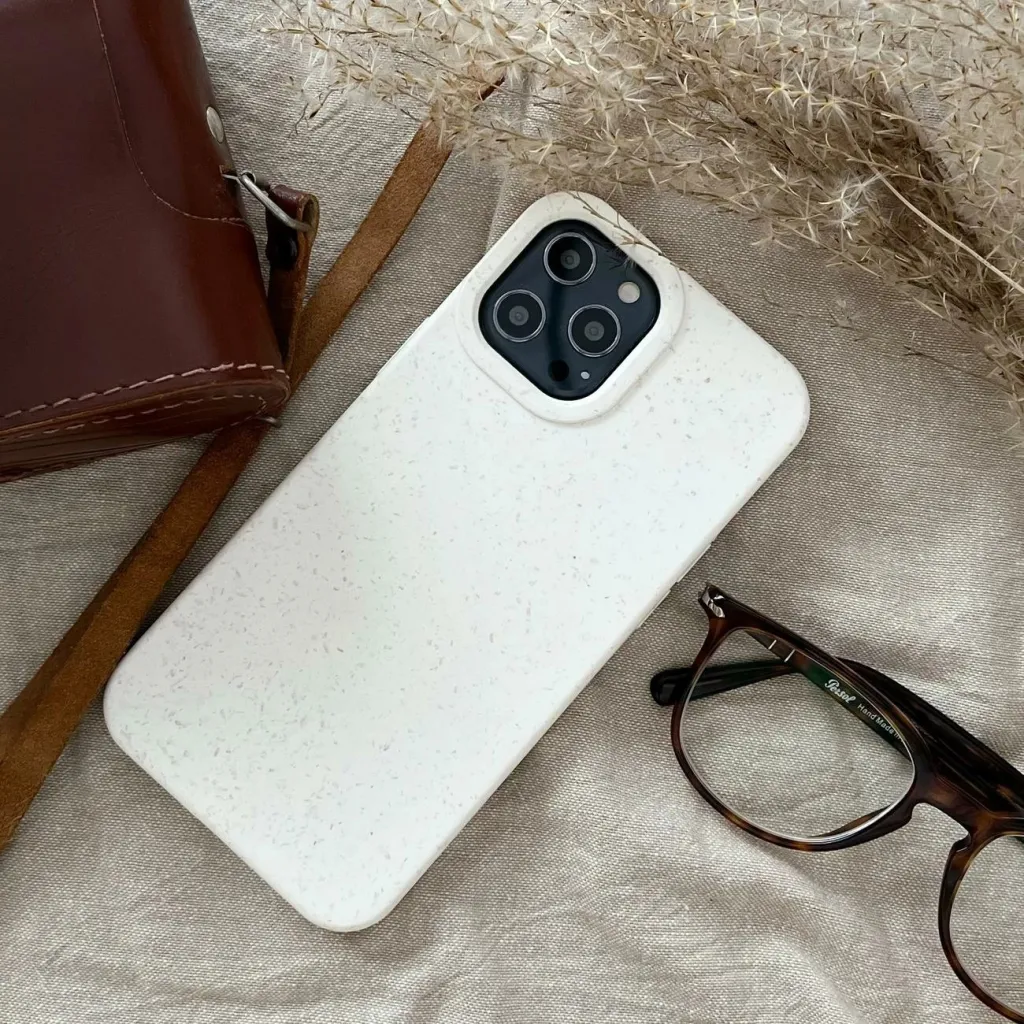 Mbështjellës Hurtel Eco Case për iPhone 11 Pro, silikon, mint - 4