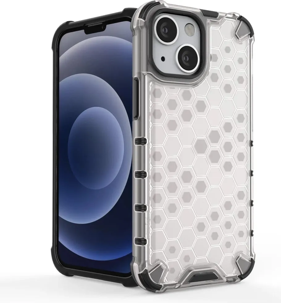Mbështjellës Hurtel Honeycomb për iPhone 13 mini, i kuq - 3