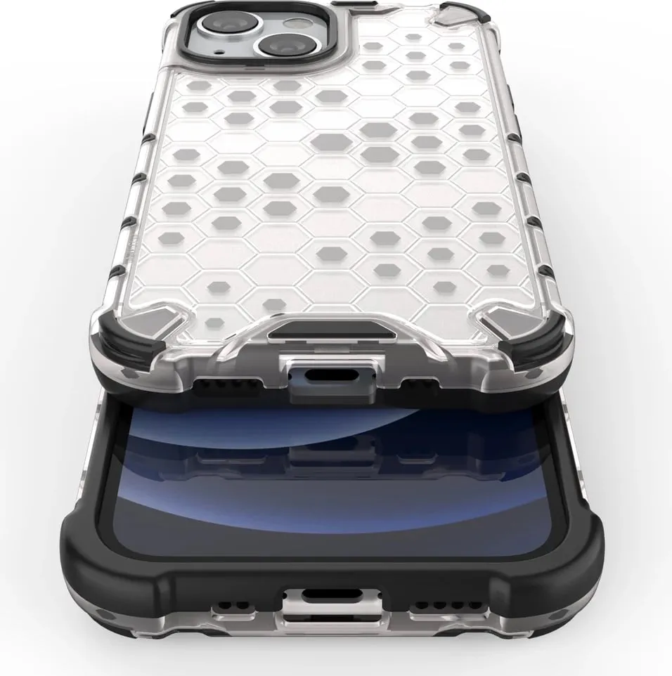 Mbështjellës Hurtel Honeycomb për iPhone 13 mini, i kuq - 10