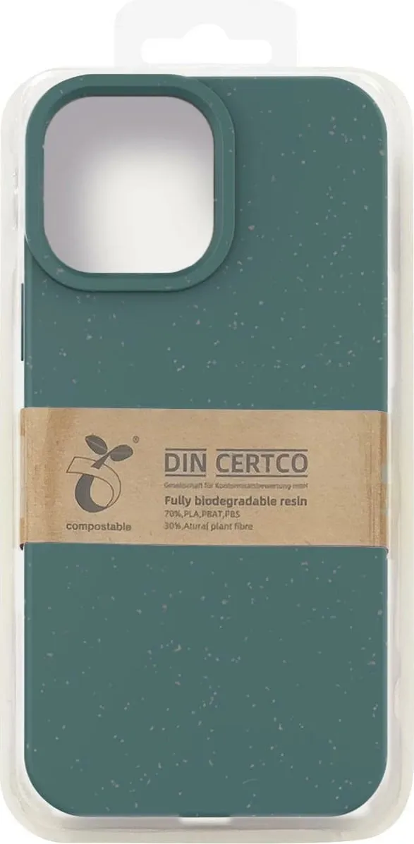 Mbështjellës Hurtel Eco Case për iPhone 11 Pro Max, silikon, Jeshil - 3