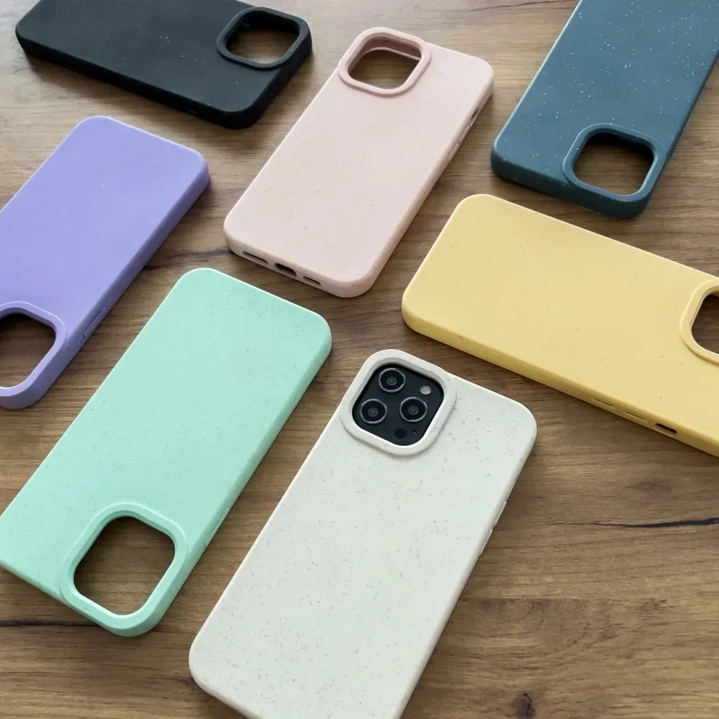 Mbështjellës Hurtel Eco Case për iPhone 11 Pro Max, silikon, e verdhë - 7