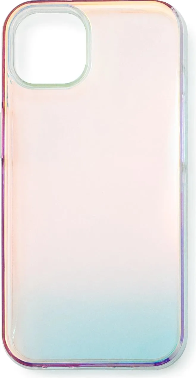 Mbrojtëse telefoni Hurtel Aurora Case për iPhone 13, xhel, efekt iridescent, e artë - 1