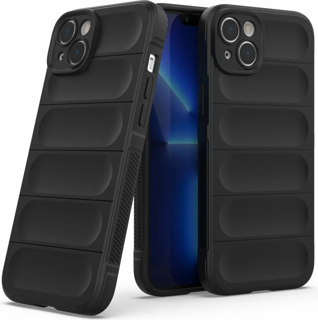 Mbështjellës Hurtel Magic Shield Case për iPhone 14 Plus, i zi - 5