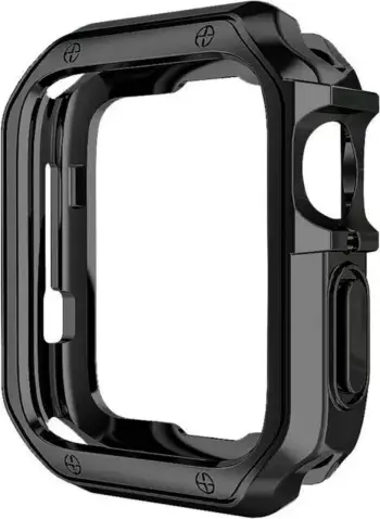 Mbrojtëse ore inteligjente Hurtel për Apple Watch 40mm Series 4 5 6 SE, TPU, e zezë