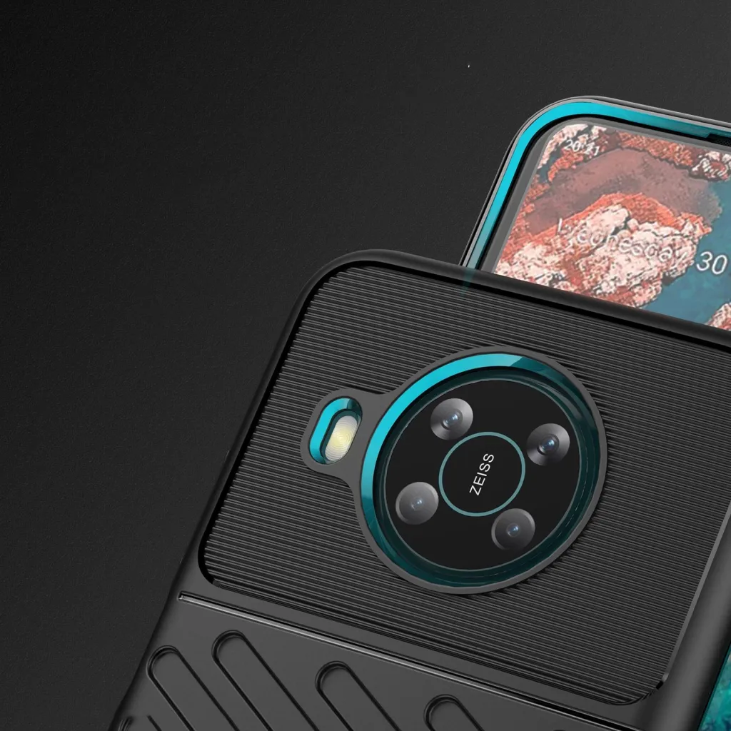 Mbështjellës Hurtel Thunder Case për Nokia X100, i zi - 4