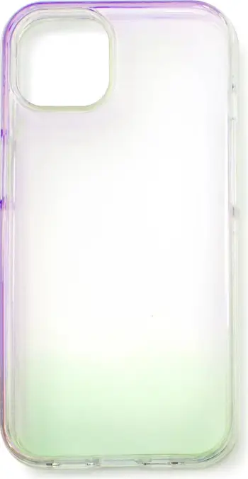 Mbulesë telefoni Hurtel Aurora Case për Samsung Galaxy A13 5G, xhel transparente, efekt iridescent, vjollcë