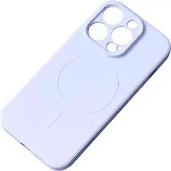 Mbështjellës silikoni Hurtel për Samsung Galaxy S25 Edge me MagSafe, kaltër e çelët