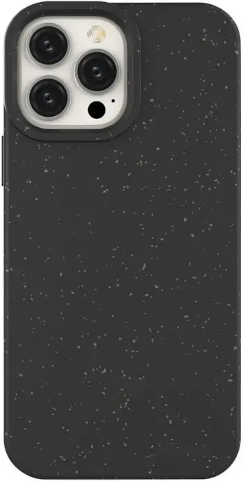 Mbulesë telefoni Hurtel Eco Case për iPhone 14 Plus, silikon i biodegradueshëm, e zezë