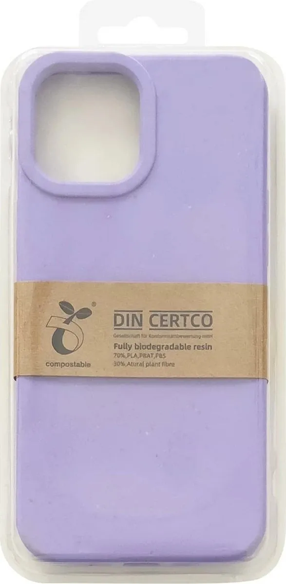 Mbrojtëse telefoni Hurtel Eco Case për iPhone 14 Plus, silikon biodegradues, slim, blu navy - 5