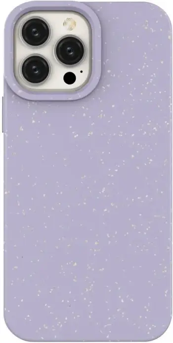Kapak telefoni Hurtel Eco Case iPhone 14 Plus, silikoni i biodegradueshëm, vjollcë