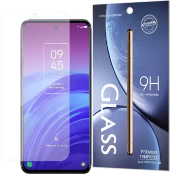 Stakll mbrojtës Hurtel Tempered Glass 9H për TCL 20L, transparant