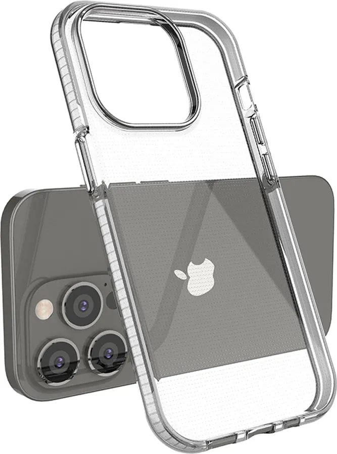 Mbështjellës Hurtel Spring Case për iPhone 14 Pro, TPU, kaltër e hapur - 3