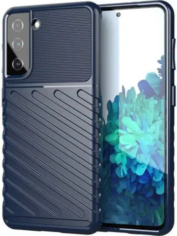 Mbështjellës Hurtel Thunder Case për Samsung Galaxy S23, silikon, i blinduar, Blu