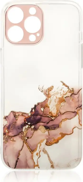 Mbështjellës Hurtel Marble Case për Xiaomi Redmi Note 11, kafe